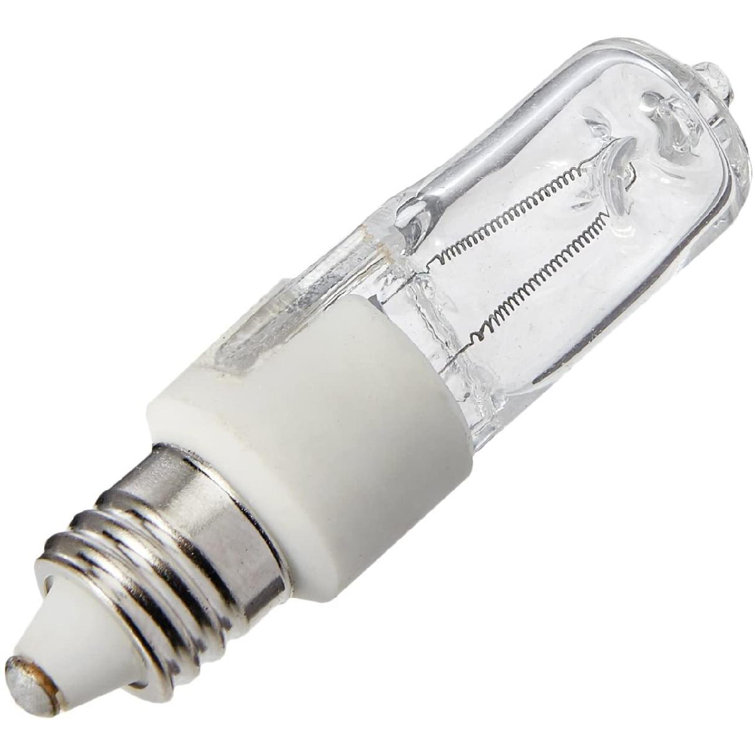 fidigeilo 75 Watt, T4 Halogen Dimmable Light Bulb, Warm White (2800K